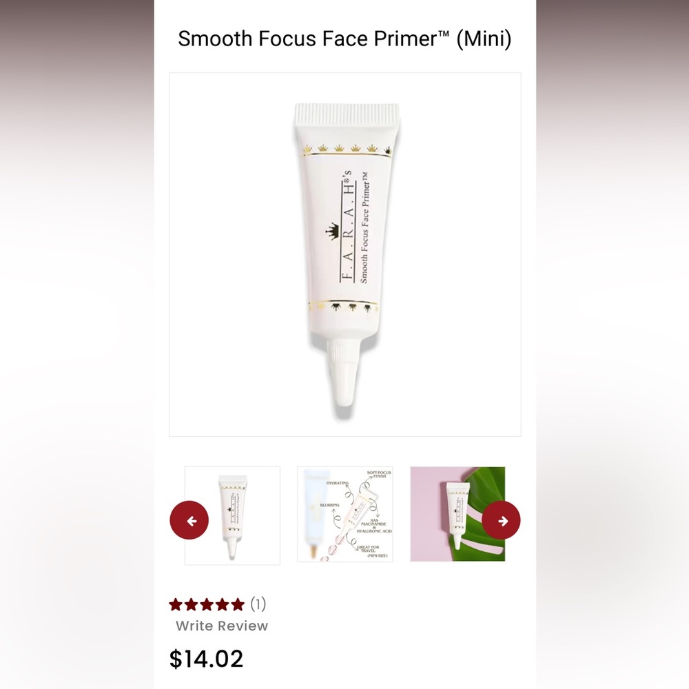 Farah’s Face Primer